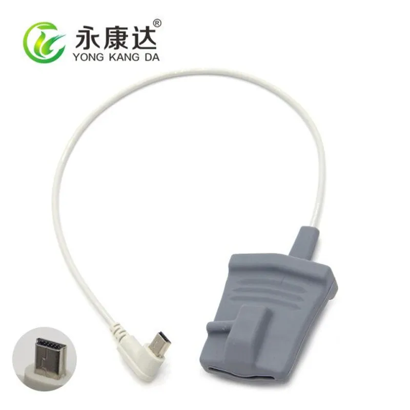 Совместимый с Contec USB мини 10 контактный цифровой чип плюс оксиметр spo2 датчик