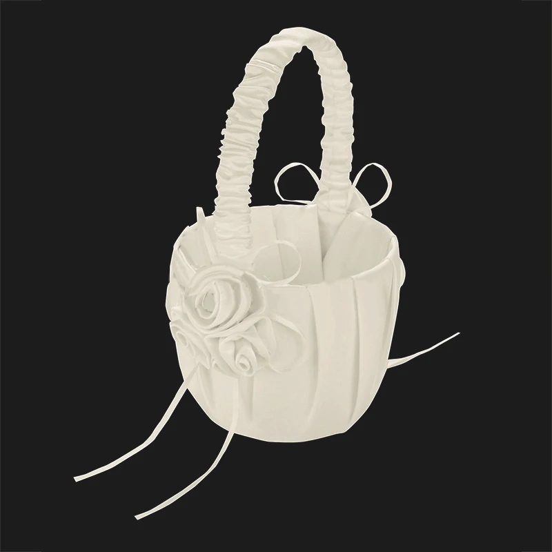 1 * корзина атласная Цветочная лента Свадебная церемониальный декор уникальный