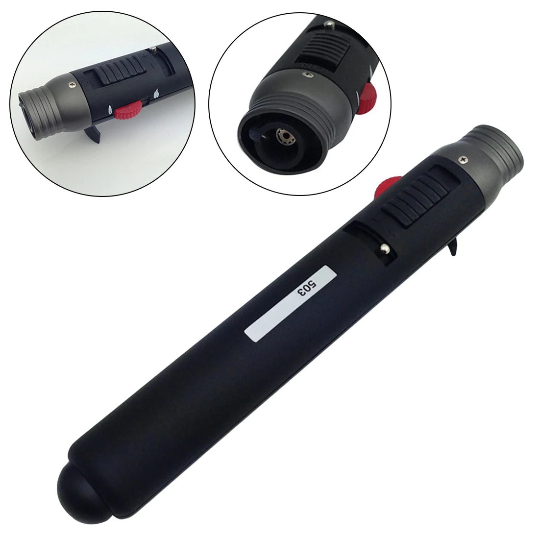 

Portable Outdoor Lighter 1300 Degree Torch Pen Jet Flame Pencil Butane Gas Refillable Fuel Welding Soldering Tools