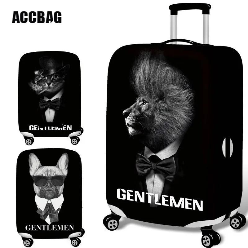 Cartoon Thicker City Luggage Protective Cover 19-32 Inch Trolley Suitcase Protect Dust Bag Case High Quality Travel Accessories | Багаж и