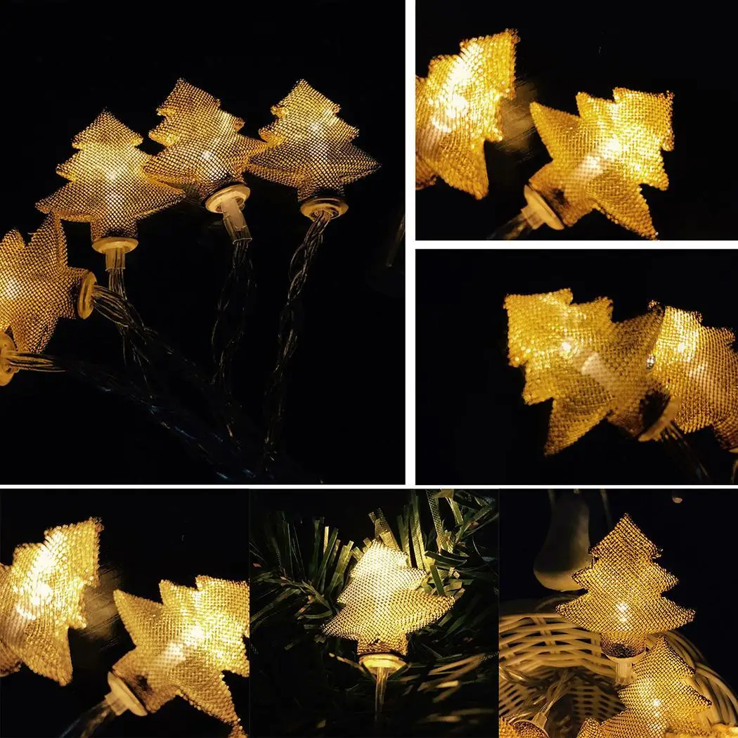 Lights 50000H approx 20Pcs 3m Decorative Small Tree Total Wedding Xmas 10Pcs 2m Shape Christmas 220V LED | Освещение