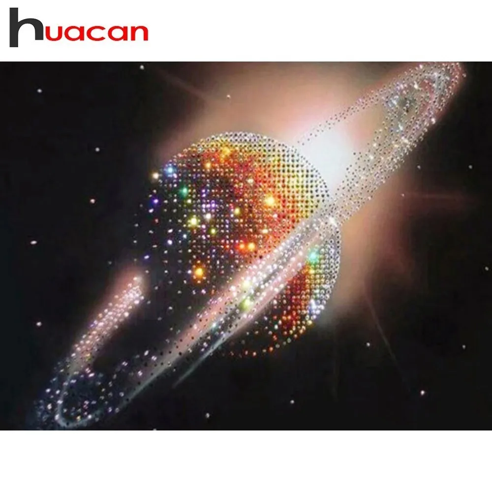 Алмазная живопись Huacan 5D своими руками квадратный пейзаж стразы мозаика алмазная
