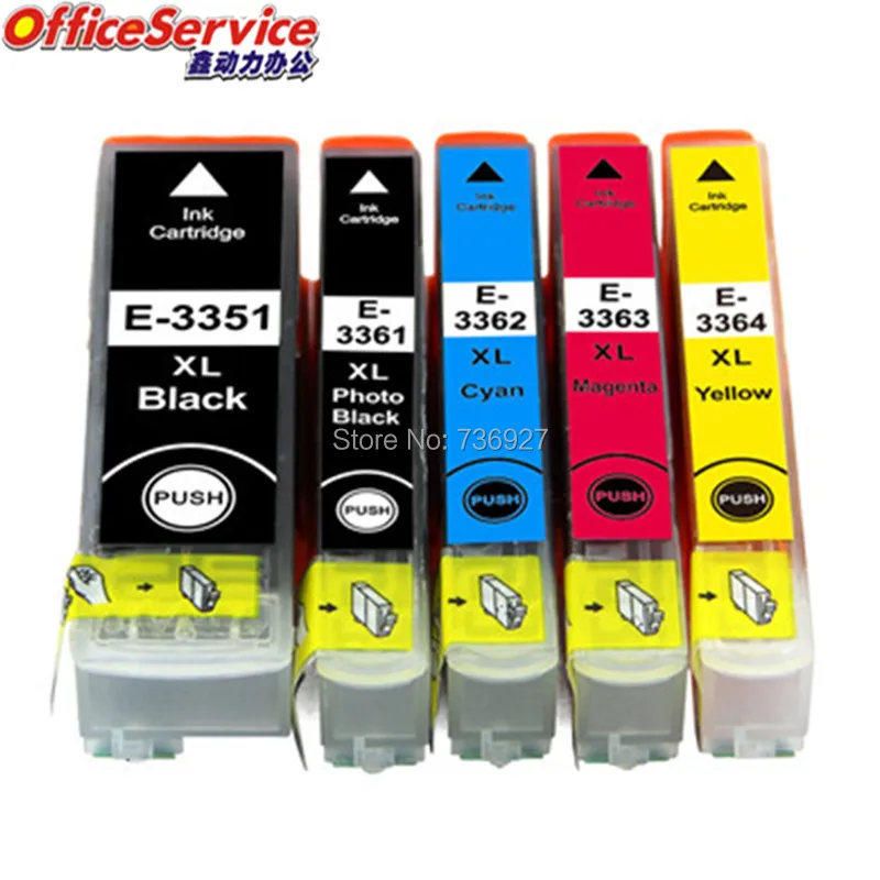 

T3351 T3361 T3362 33XL ink Cartridge for Epson XP-530 XP-630 XP-635 XP830 XP-540 XP-640 XP-645 XP-900 printer