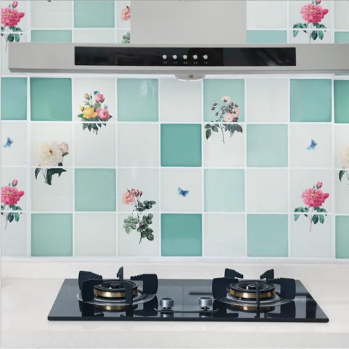 8 видов кухонной водонепроницаемой плитки наклейки анти масло моющиеся