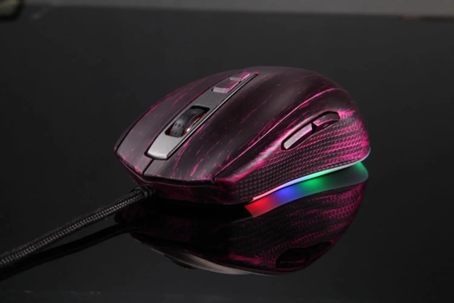 Официальные продажи Motospeed V60 5000 точек/дюйм Проводная игровая Мышь 7 Ключи Рато com FIO