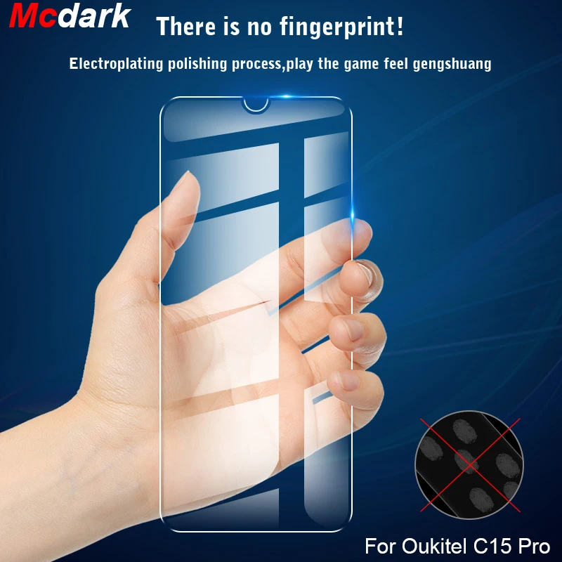 9H закаленное стекло для Oukitel C13 Pro Защитная пленка экрана C15 крышка стеклянная