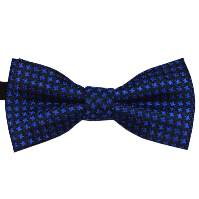 Полиэстер шелк жаккард Модный Полосатый детский Свадебный галстук-бабочка от