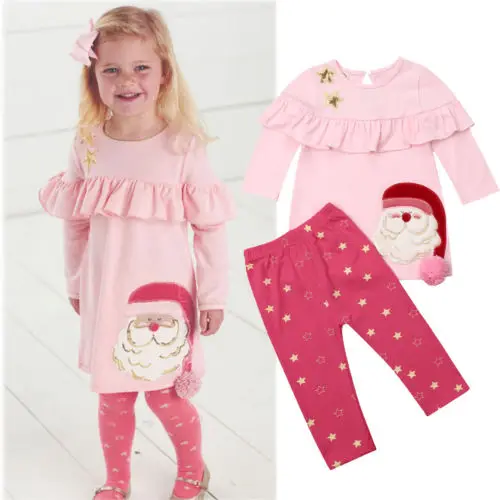 2018 осенний комплект из 2 шт. для маленьких девочек розовое платье принцессы с