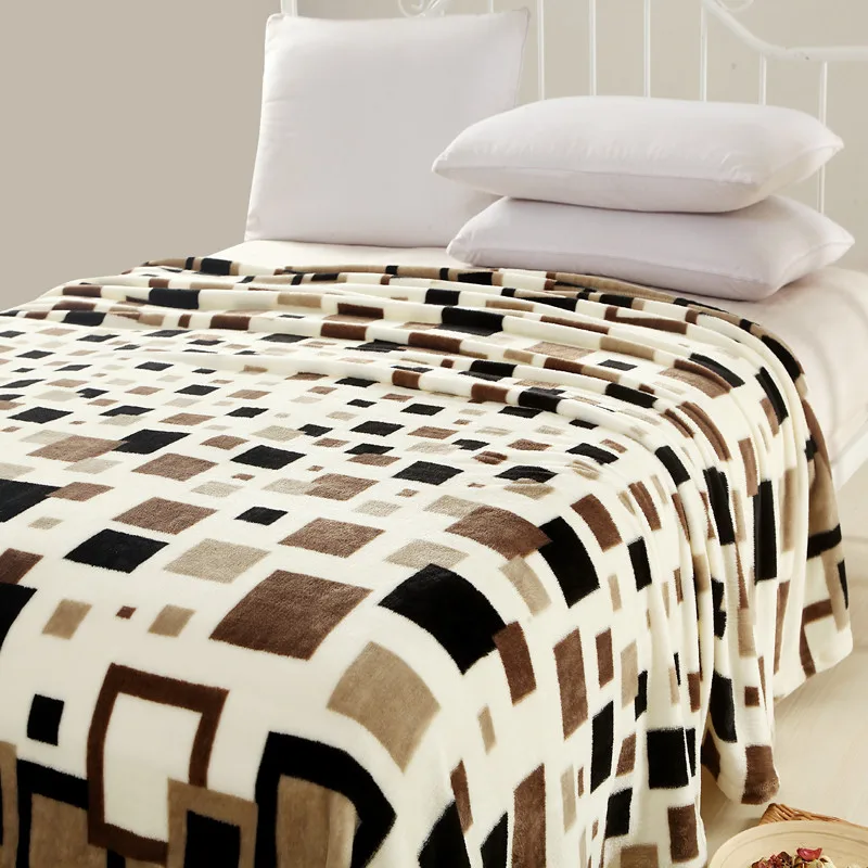 

Cheap 200x230c Home textile many styles super warm soft blankets throw 43