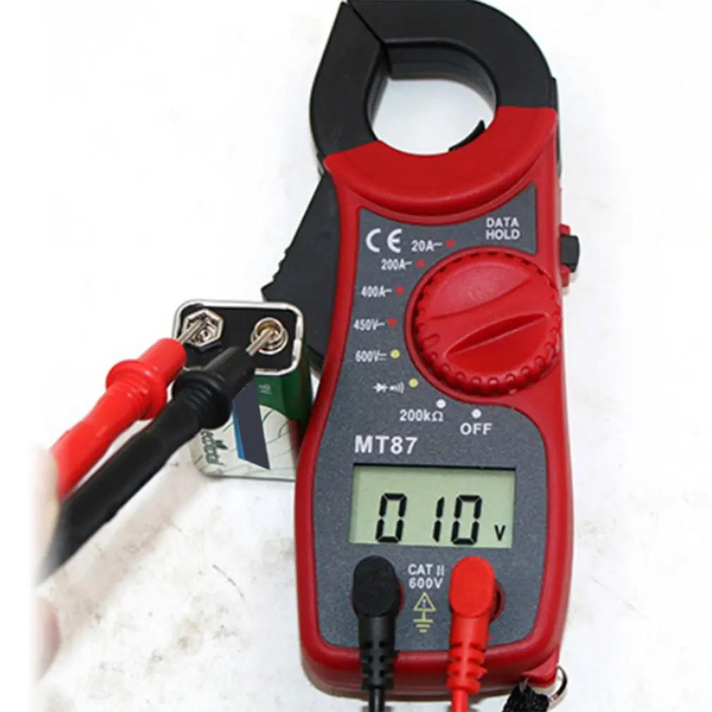 MT 87 портативный зажим мультиметр защита от перегрузки цифровой NCV автоматическое