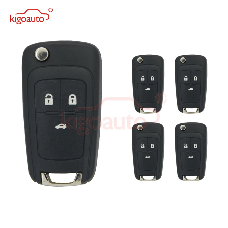 Kigoauto 5 шт. 3 кнопки 433 МГц с чипом ID46 2010 2011 2012 2013 2014 для Chevrolet Cruze flip remote key | Автомобили