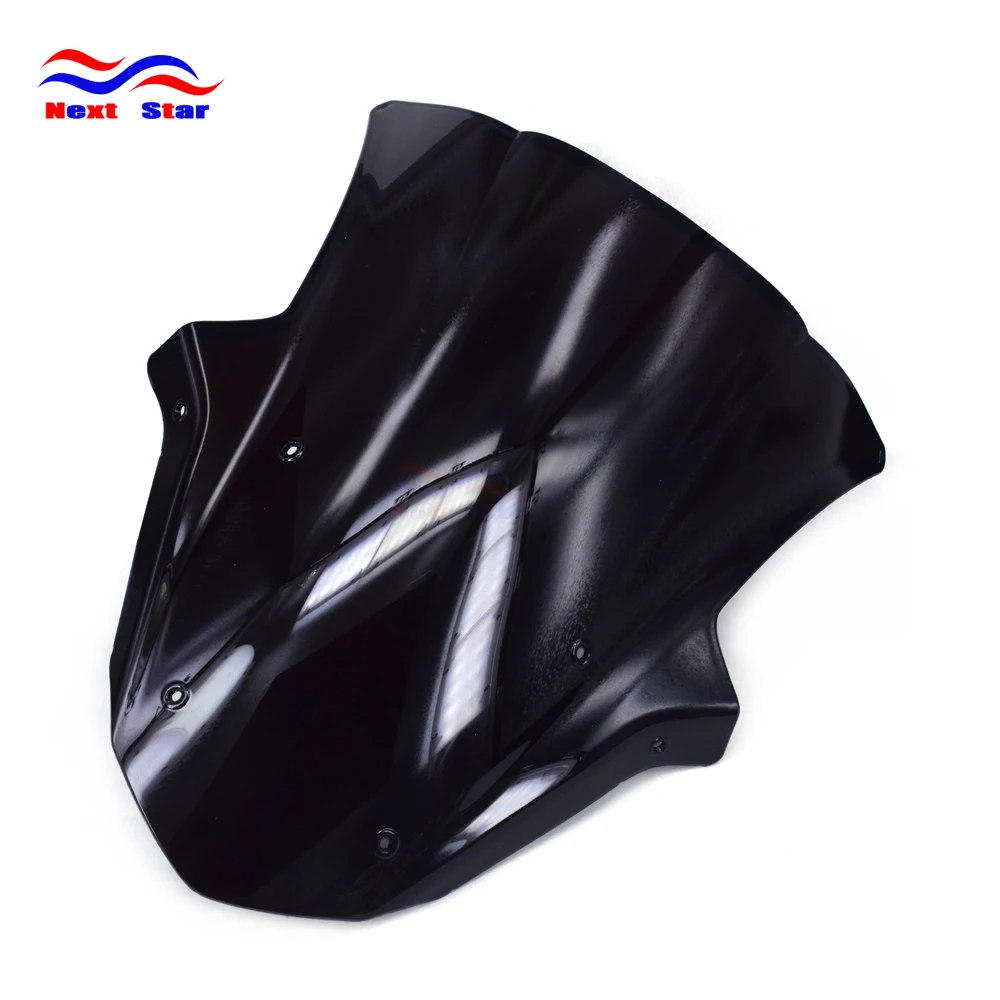 МОТОЦИКЛ ABS черный пластик лобовое стекло ветровое для KAWASAKI Ninja ZX10R ZX 10R 2011 2012 2013 2014