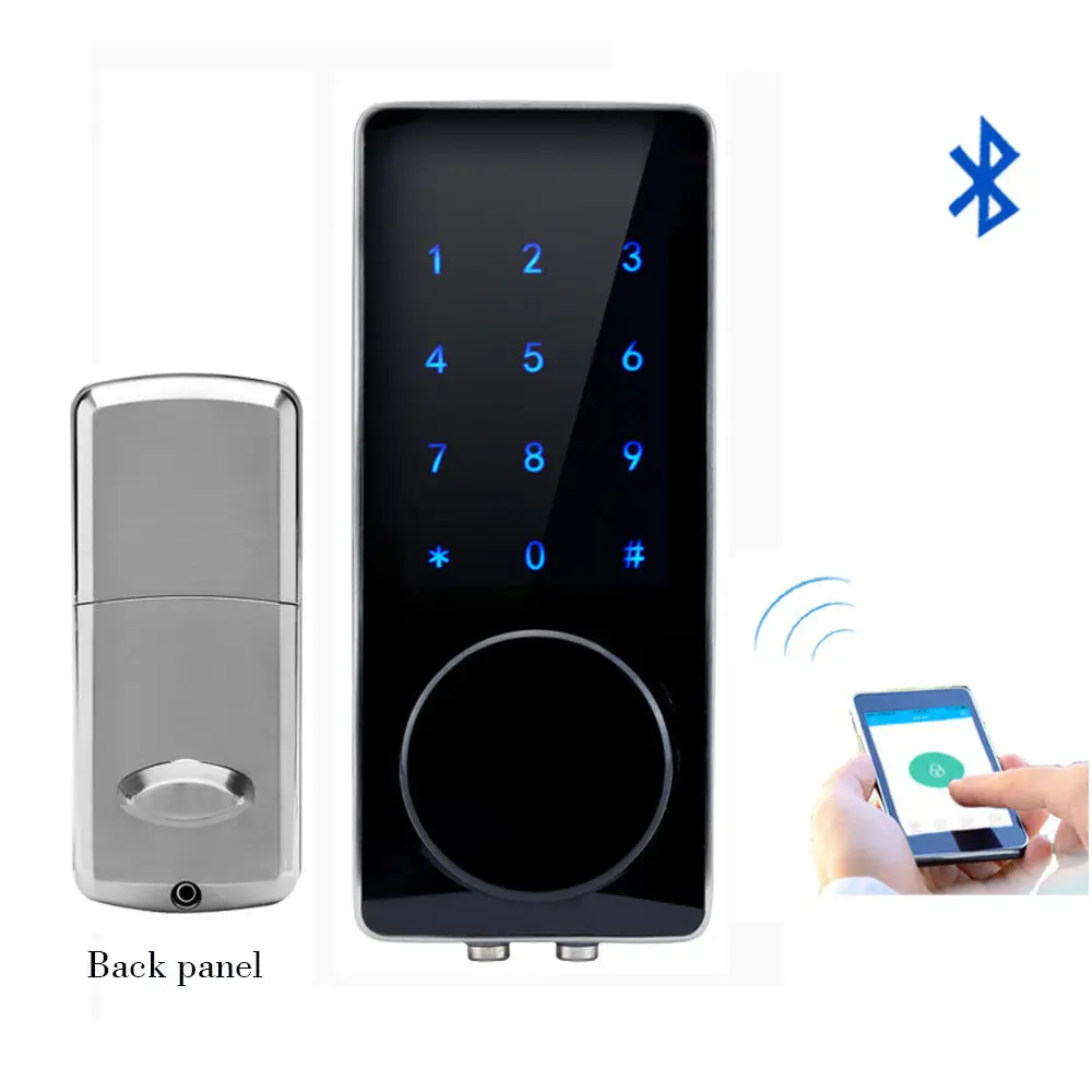 Горячая продажа серебро Цинк сплав умный дом Bluetooth электронное нажатие на экран