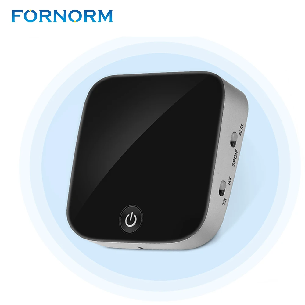 FORNORM беспроводной Bluetooth передатчик приемник Apt x стерео аудио адаптер с TOSLINK/SPDIF AUX 3