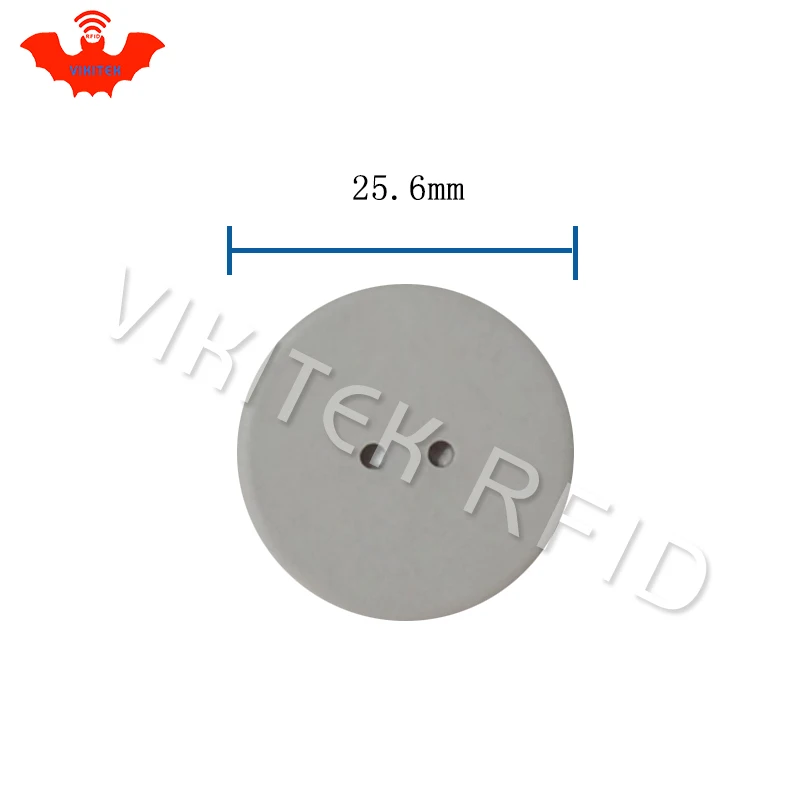 UHF RFID бирка для белья VIKITEK 10 шт. 915 МГц 860 960 Alien Higgs3 chip PPS материал может быть вымыта