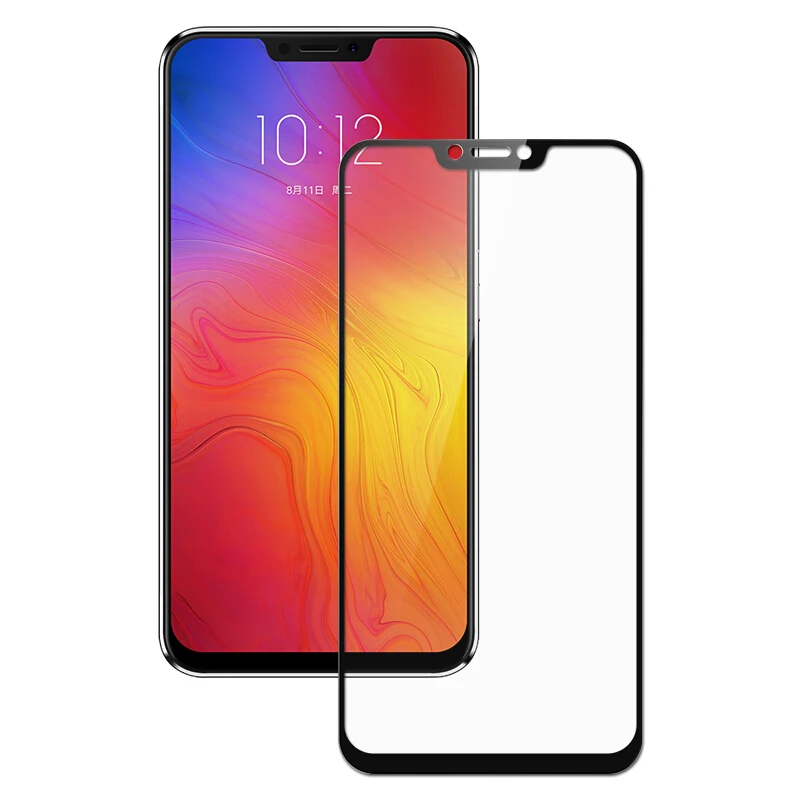 Закаленное стекло с полным покрытием для Lenovo Z5S Z6 Z5 Z2 pro A5 9H защита экрана