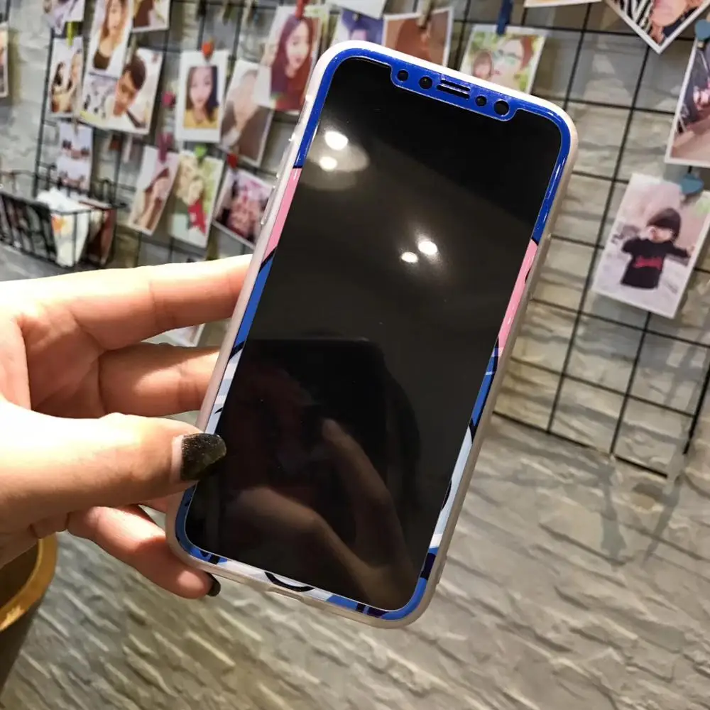 Закаленное стекло для защиты экрана iPhone11Pro X Xs 10 5 8 | Мобильные телефоны и