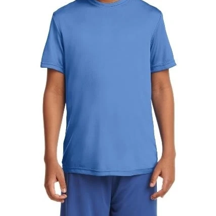 Спорт Tek YST350 Youth Posi Charge конкурент Tees Carolina Blue Extra Large| |