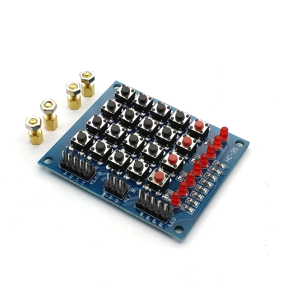 Матричная клавиатура 4X4 для Arduino модуль с 16 кнопками Панель кнопок tastaur Switch 4*4 Tasten 8