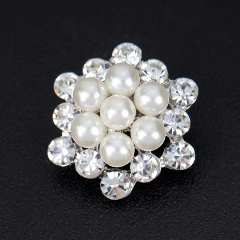 Scarf Brooch Elegant Crystal Flower Pin Fashion Women Wedding pearl | Украшения и аксессуары