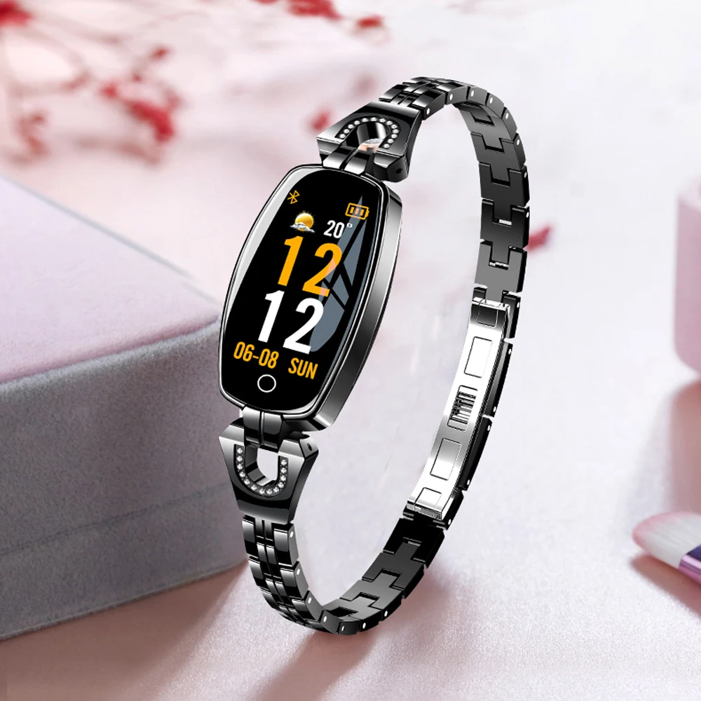 VESTMADRA H8 Женский Смарт браслет фитнес пульсометр монитор сна Smartband кровяное