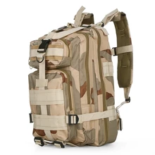 Охотничий рюкзак Molle 3P Тактическая Военная Сумка 30 л камуфляжный