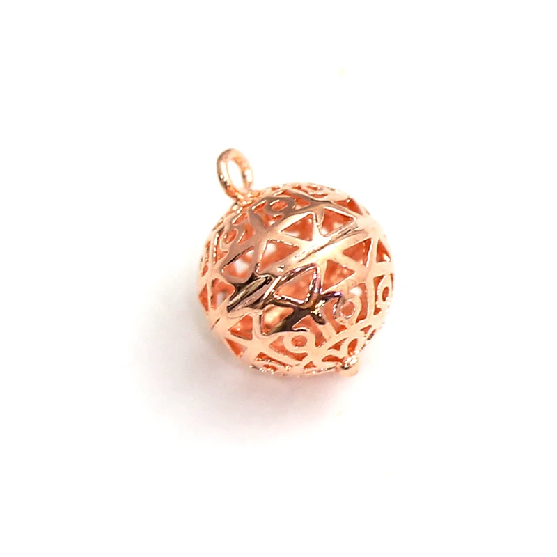 

Beadsnice Brass Hollow Ball Charm Pendant for Necklace Diy Handmade Jewelry Accessories Making 8655