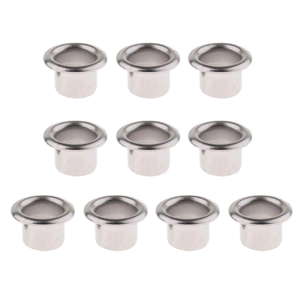 

Practical 10Pcs Metal Drum Air Vents Hardware DIY for Drums Badges Restore Build Accessory