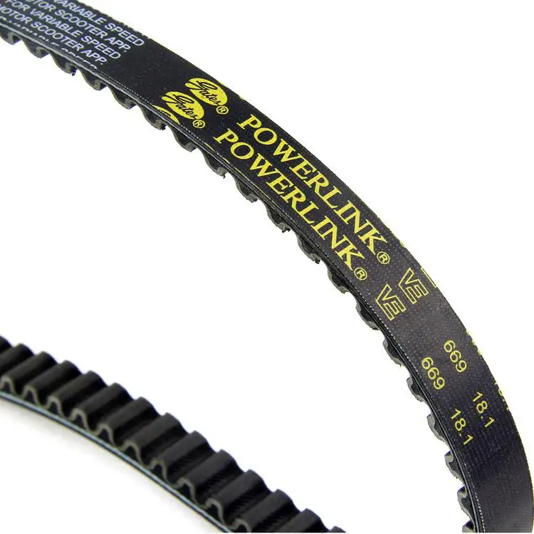 Мотоциклетные ворота Powerlink 669 18 1 30 ПРИВОДНОЙ РЕМЕНЬ для GY6 50 80 мопед Мопед ATV