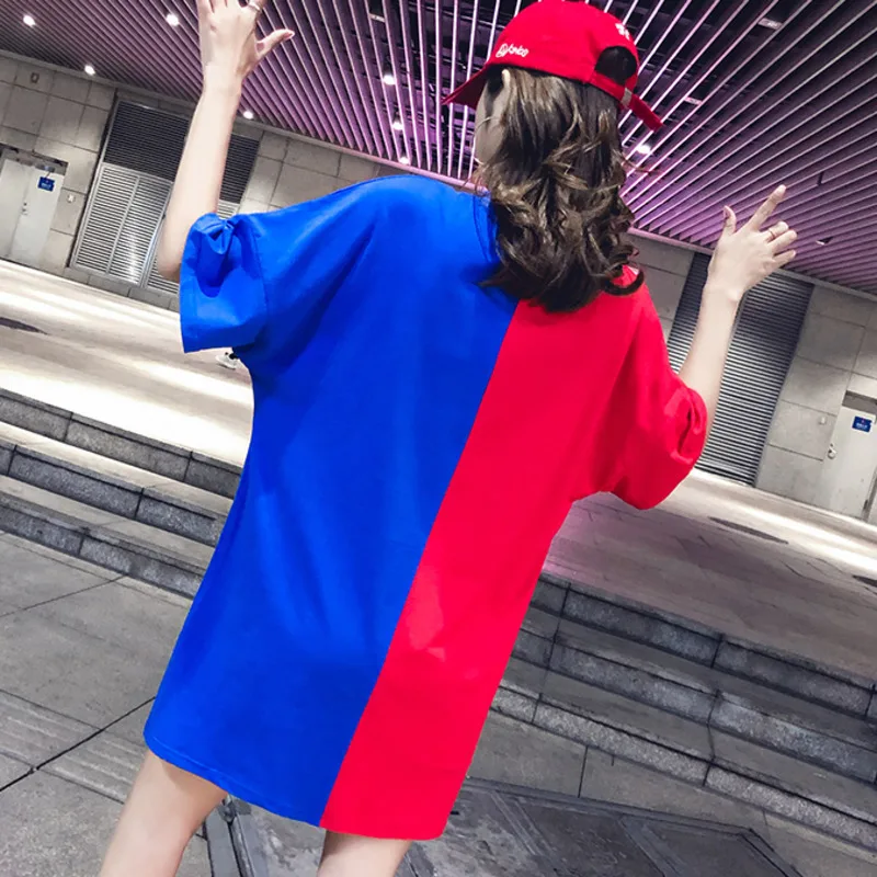 #1642 Лето 2021 Разделение совместных Цвет футболка с длинным рукавом и надписью