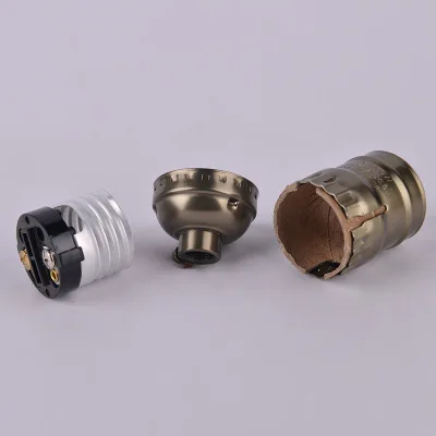 Edison Vintage Retro Lamp Base Holder Pendant Bulb Light Screw Socket Antique Accessories Bases | Освещение