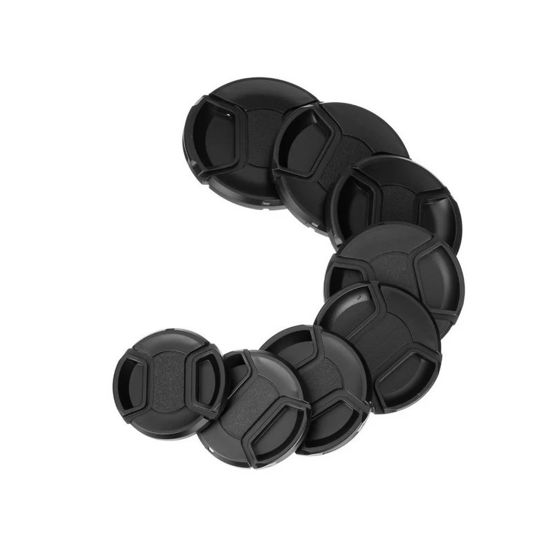 EDMTON 49 мм 52 55 58 62 67 72 77 крышка объектива бленда защелкивающаяся Передняя камера для