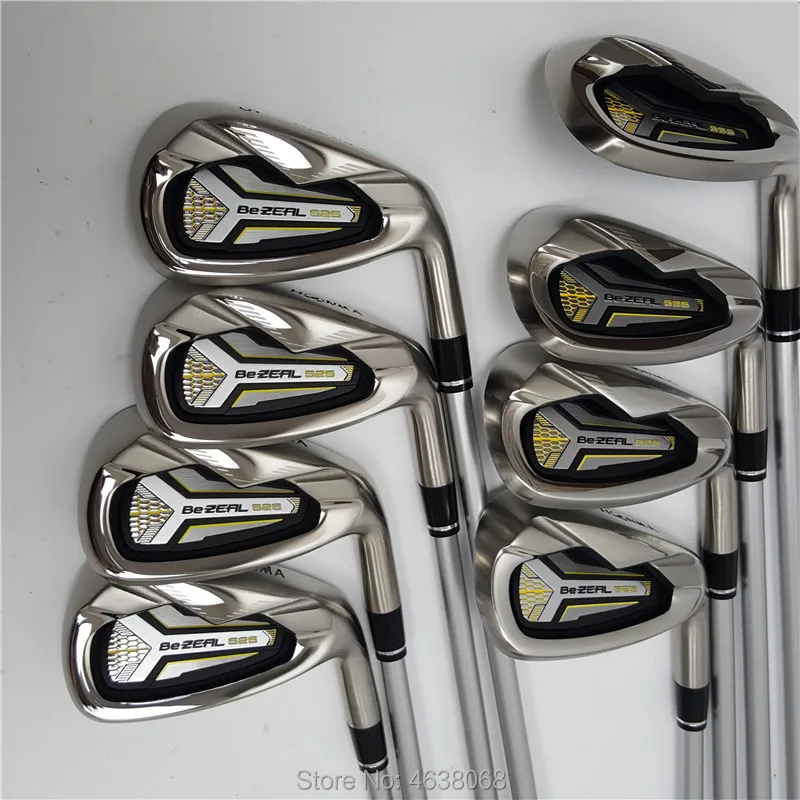 8 шт. клюшки для гольфа HONMA BEZEAL 525 Honma с графитным/NS PRO 950 стальной вал R или S flex|Клюшки