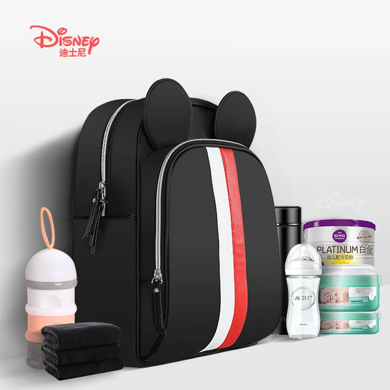 Disney Multi-function Bottle Feeding Insulation With USB Mother Bag Nappy Bags Baby Care Nappy Changing