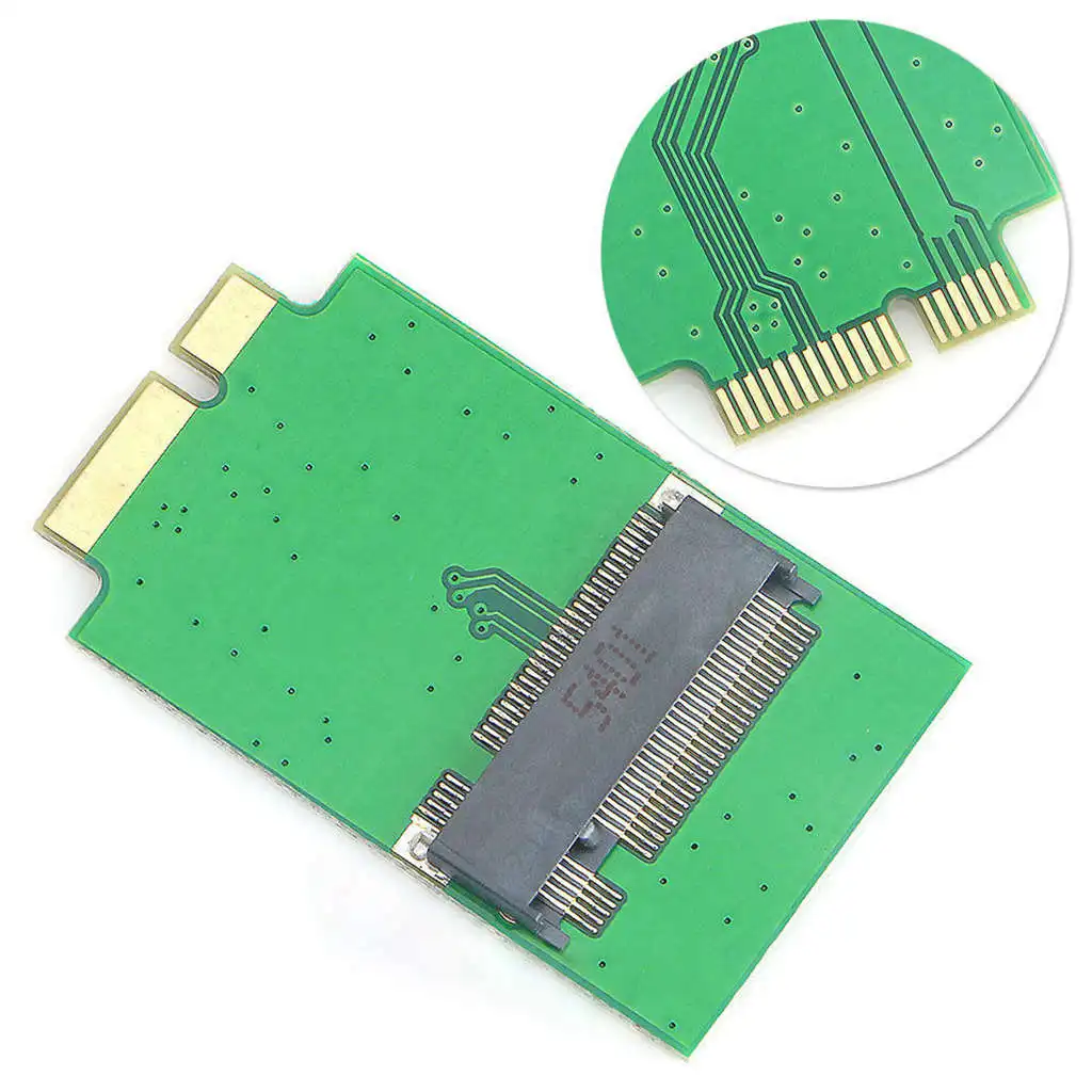 12 + 6 Pin адаптер для M.2 Ngff Ssd до 2010 2011 Apple Macbook Air A1370 A1369 | Компьютеры и офис
