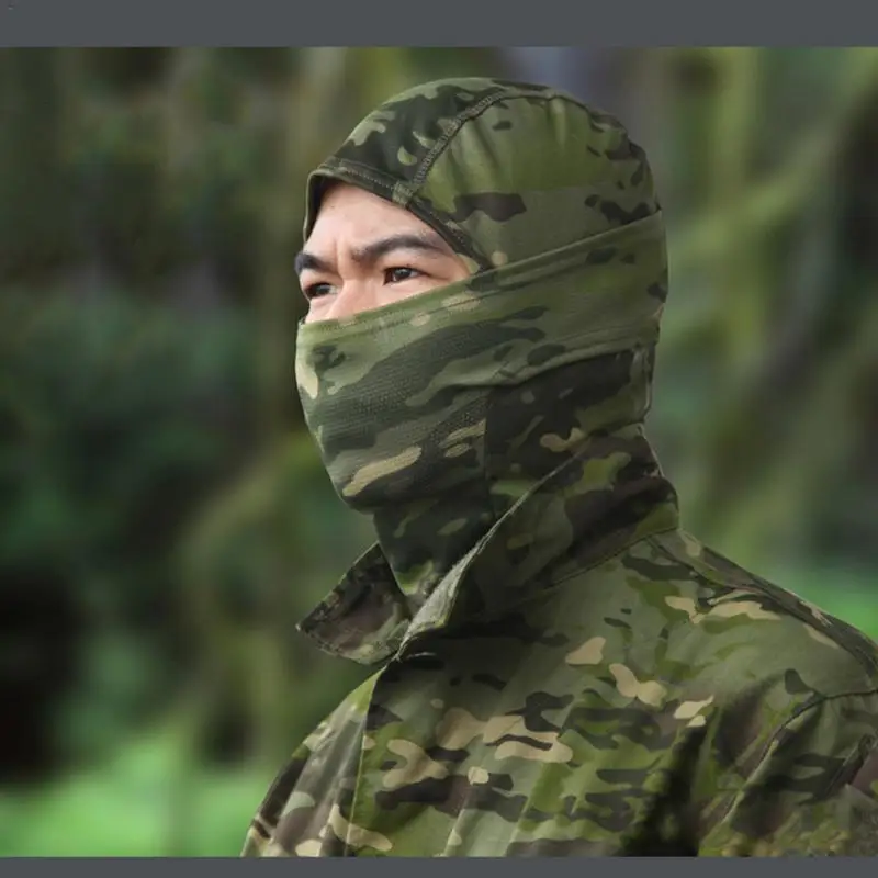 Новая велосипедная маска тактическая Полнолицевая Кепка с капюшоном Балаклава