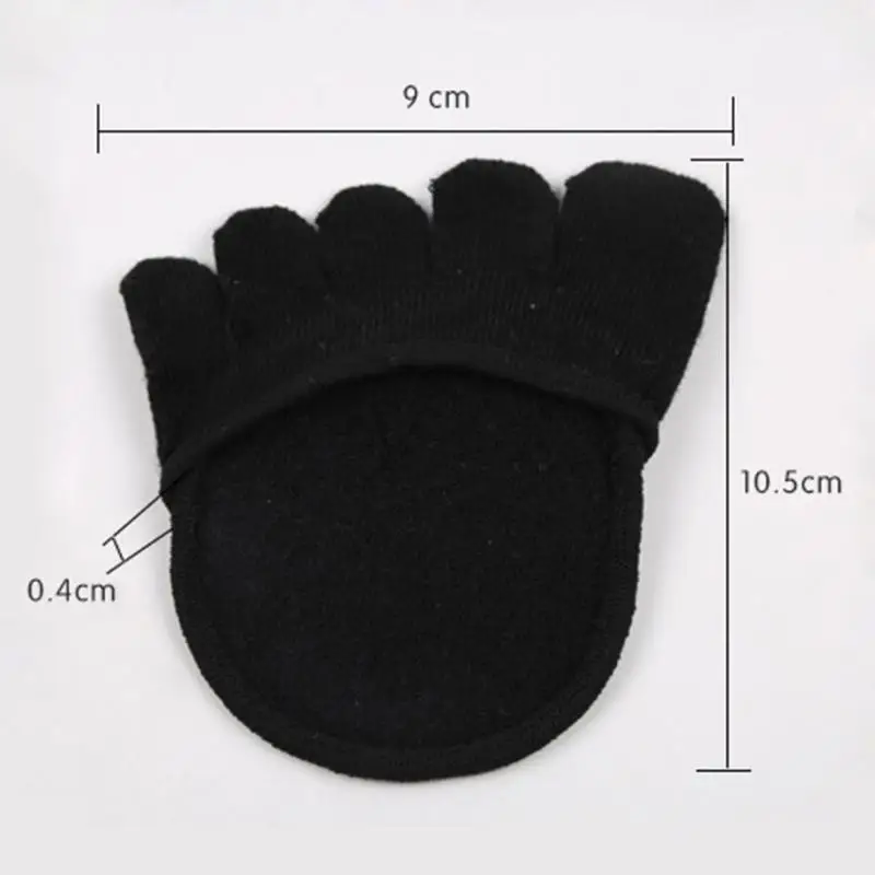 1 пара хлопковые Полустельки для ног|Инструмент ухода за ступнями| |