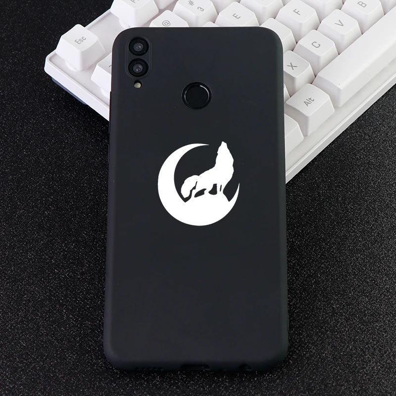 Funny Mobile Phone Cases for Huawei Honor Note Mate10 Pro 20X Nova3 3i New Case Wolf Soft Silicone Cell Covers Accessories |