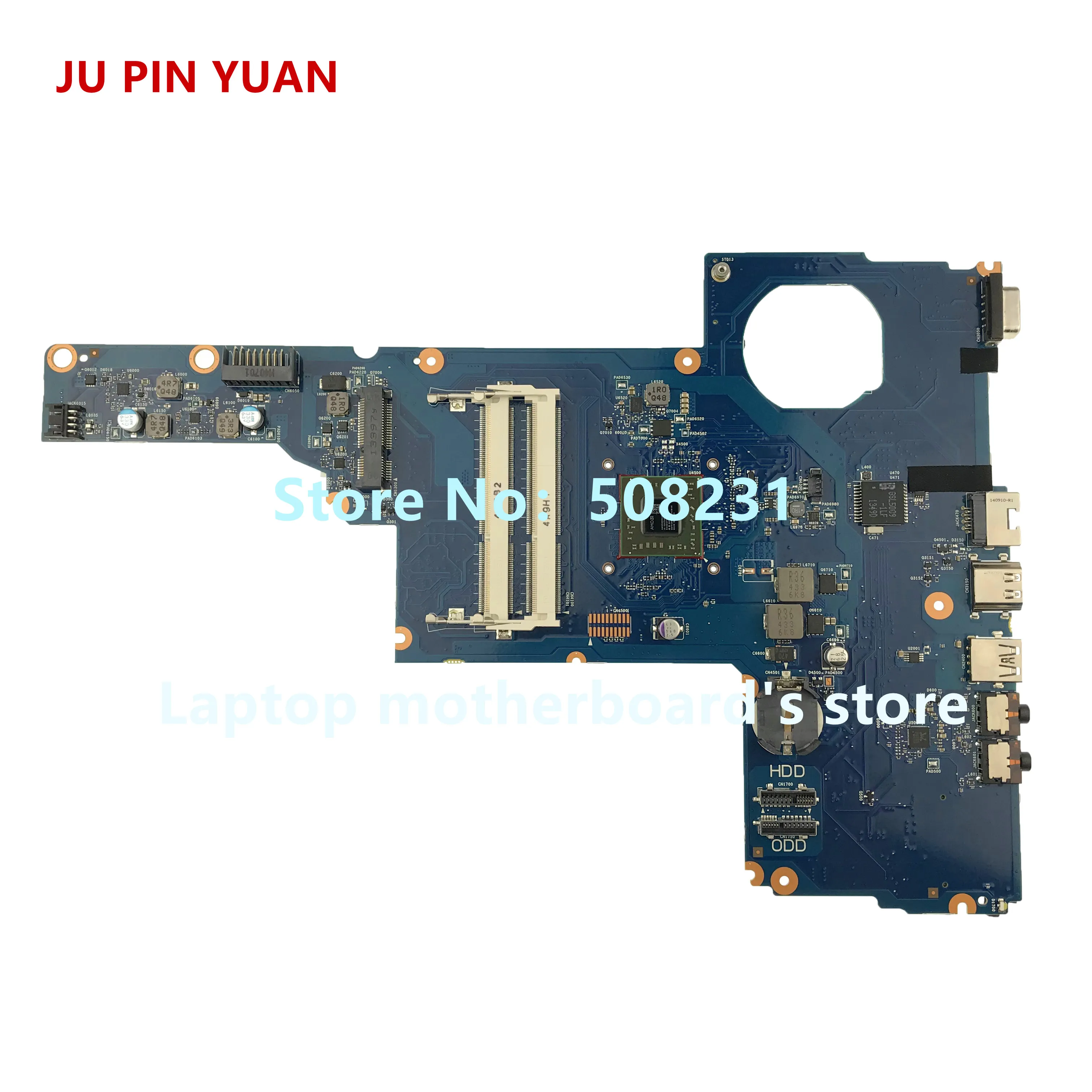 

Ju pin yuan 730671-601 730671-501 для HP 250 255 G1 материнская плата для ноутбука с A4-5000 TOBIN13-6050A2562701-MB-A02 полностью протестирована