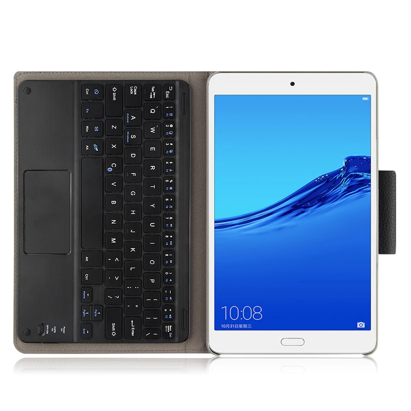Чехол с клавиатурой Bluetooth для Huawei MediaPad Honor Waterplay 8 0 защитный чехол из искусственной