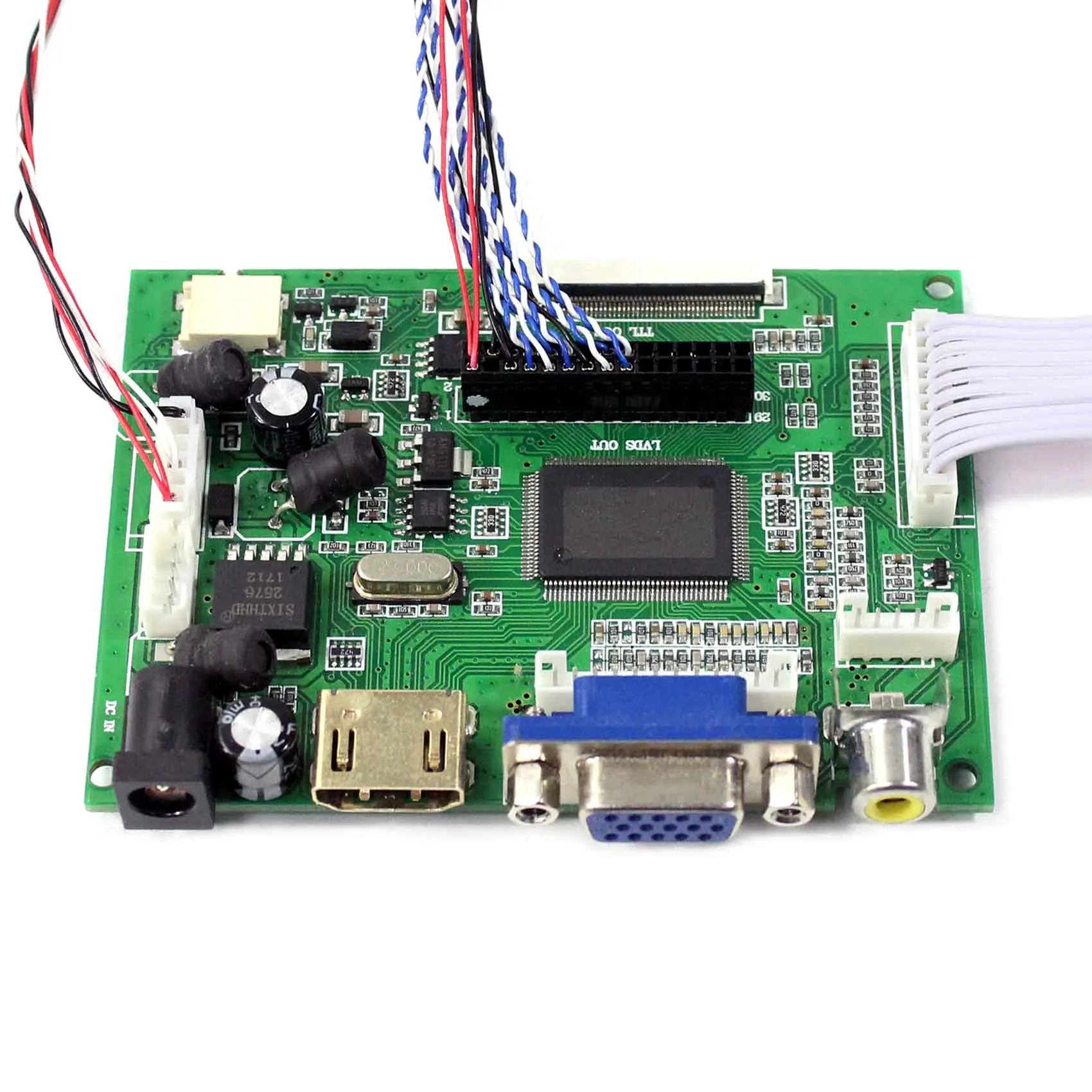 ЖК плата HD MI VGA 2AV работает с экраном 10 1 дюйма M101NWWB R6 1280X800 и резистивной сенсорной