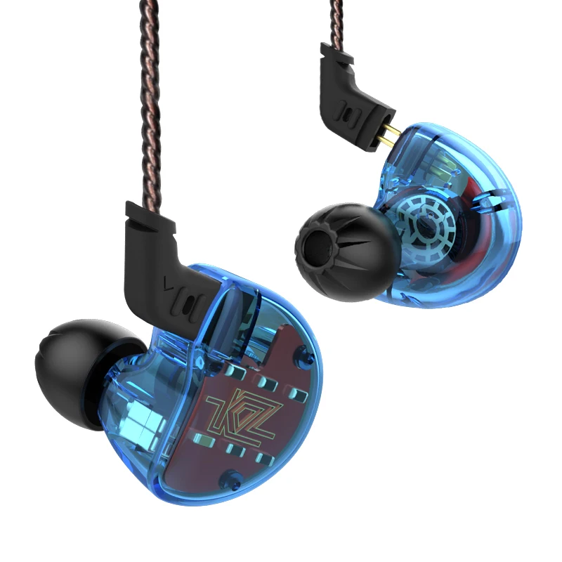 KZ ZS10 наушники 4BA + 1 DD гибридные наушники-вкладыши HIFI бас гарнитура DJ монитор ZS6 AS10