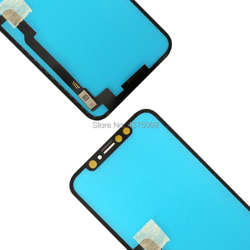 Дигитайзер для Apple iPhone X 3D сенсорный экран фронтальная стеклянная линза внешняя