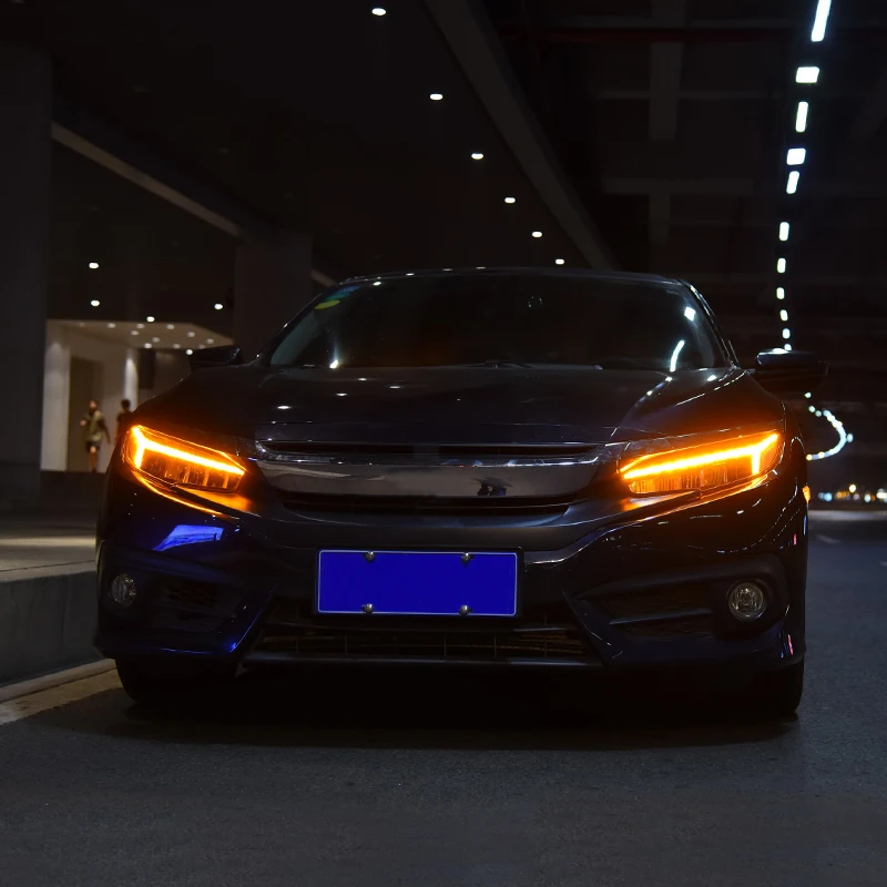 Головной светильник в сборе для Honda Civic 2016 2020 полный светодиодный источник