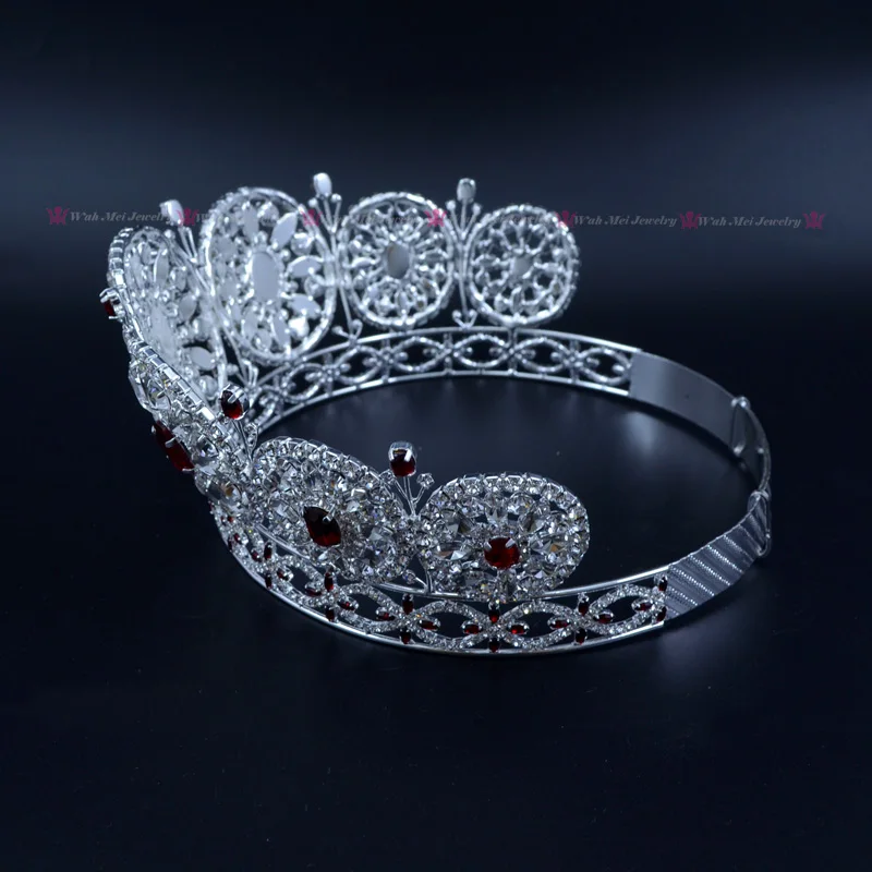 Стразы Корона Miss Beauty короны для конкурса личные индивидуальные круглые круги под