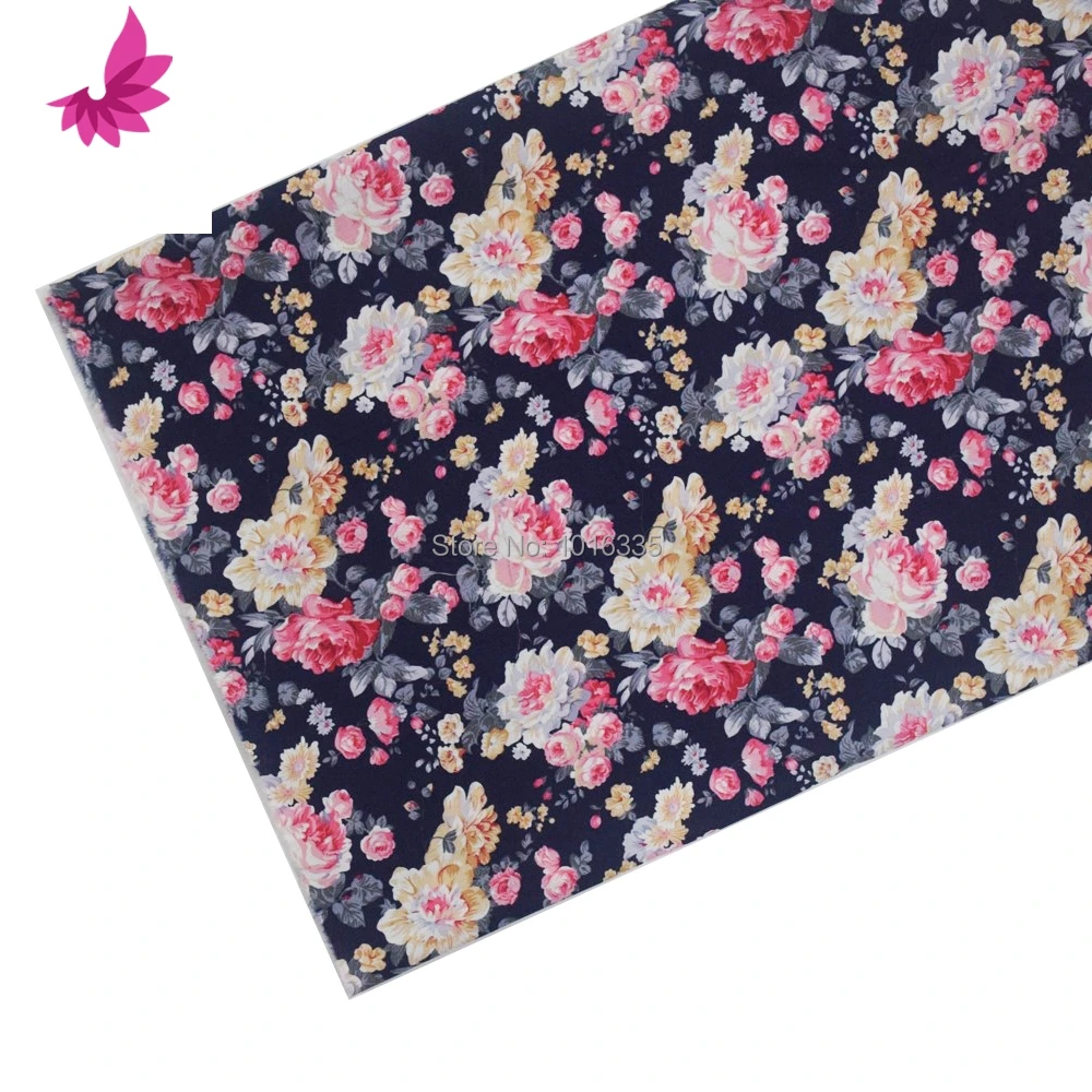 Горячая продажа хлопчатобумажная ткань Рождественский подарок для шитья