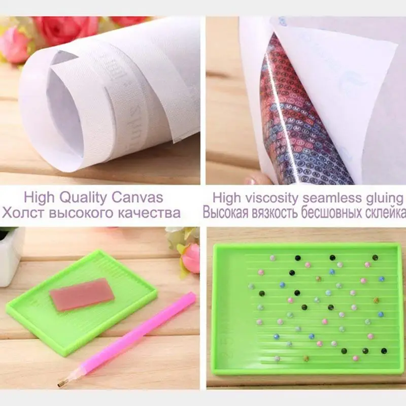 5D DIY Алмазная вышивка крестиком Рождество Санта Клаус сани Алмазный Декор полная