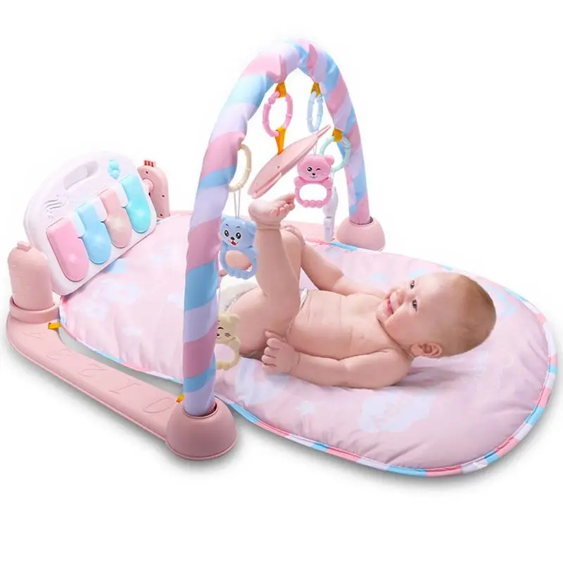 3 в 1 детский музыкальный игровой коврик для фитнеса тренажерного зала мягкое