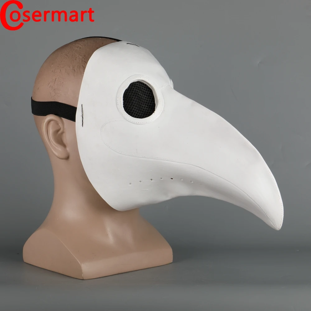 Cosermart маска Чумного доктора длинная мышь для косплея необычная Готический Ретро