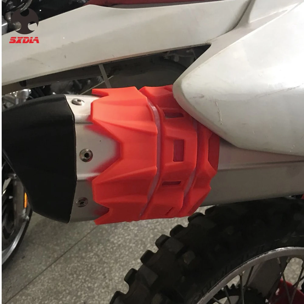 Выхлопная система мотоцикла escape Глушитель Защита для KTM Husqvarna EXC SX XCW SXS SMR MX F шесть